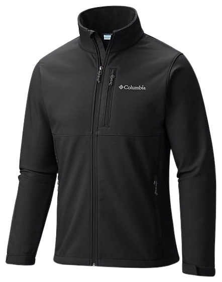 Men's Black Diamond Soft Shell Jacket by CROWN