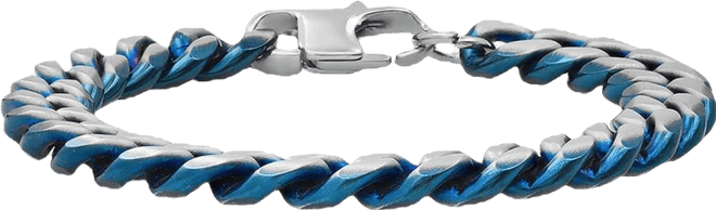 Men's Stainless Steel Ion Plating Cuban Link Chain Bracelet