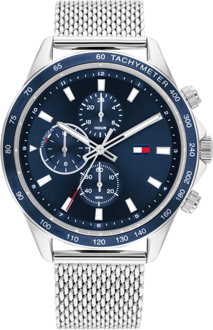 Tommy hilfiger clearance men's stainless steel