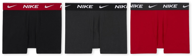 Nike Big Kids' Boxer Briefs (3-Pack)