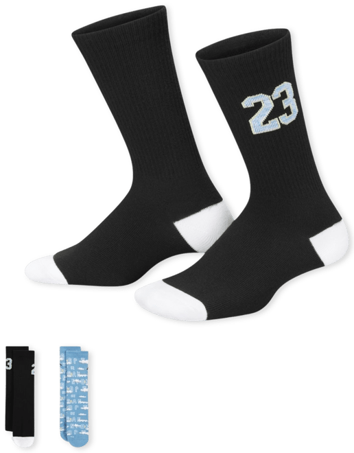 Jordan Kids' Crew Socks Set (2 Pairs)