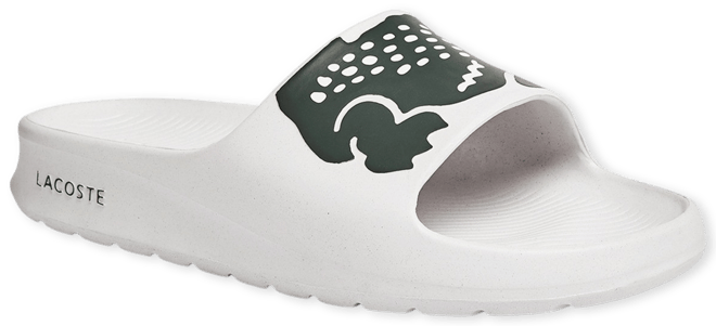 Lacoste Men's Croco 2.0 Slide Sandals - Macy's
