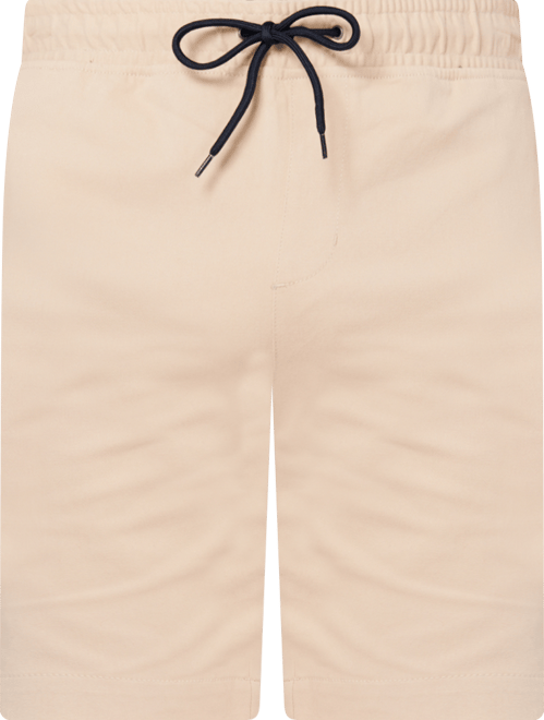 Men's Slim Fit Solid Drawstring Shorts