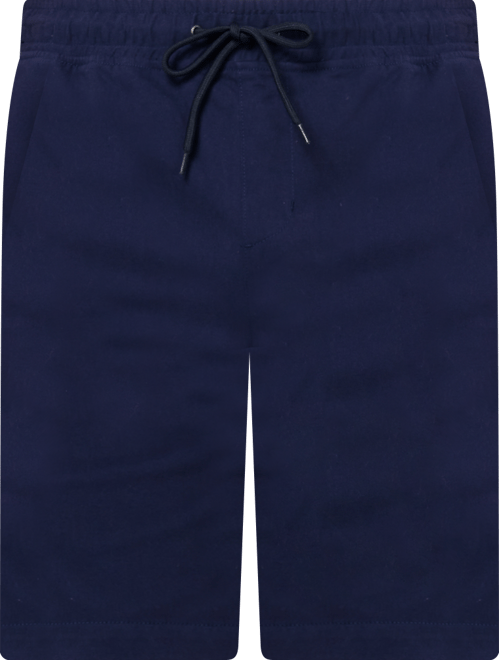 Men's Slim Fit Solid Drawstring Shorts