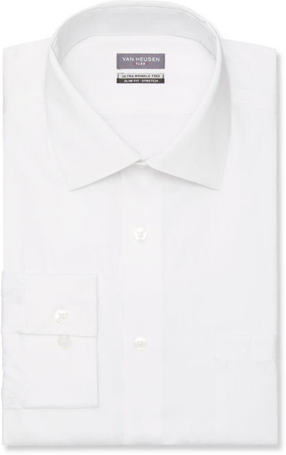 Men's Flex Collar Slim Fit Dress Shirt