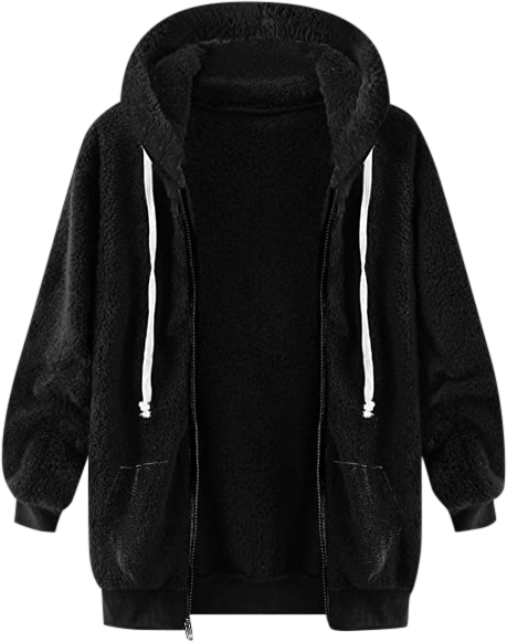 Juniors' SO® Oversized Zip-Up Hoodie