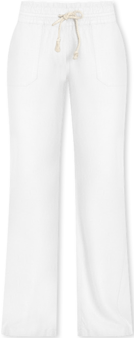 Juniors' Oceanside Wide-Leg Drawstring Pants