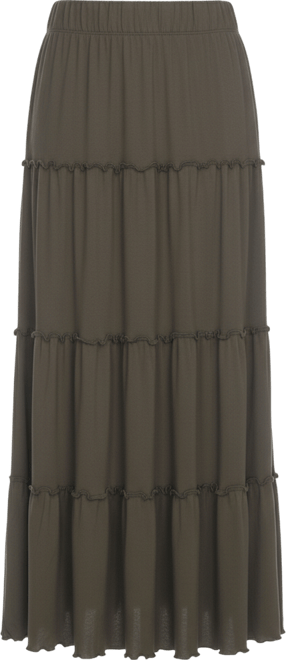 Women's Tiered Maxi Skirt