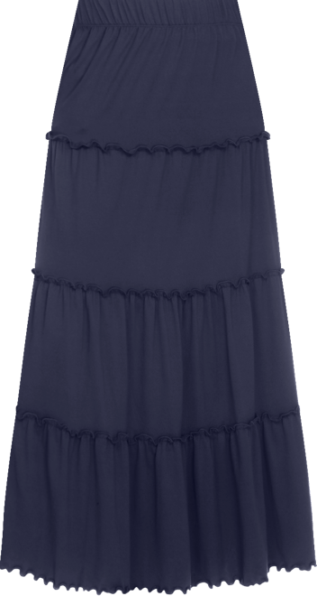 Women's Tiered Maxi Skirt
