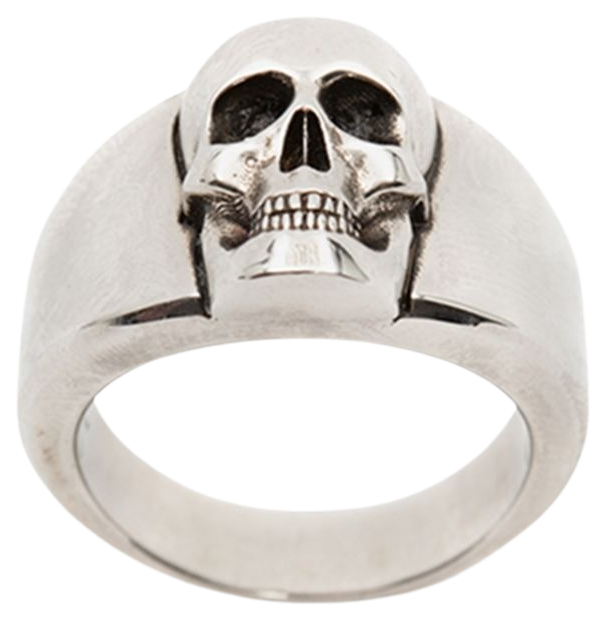 Alexander mcqueen men's skull on sale ring