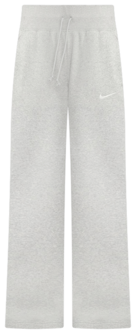 Nike Sportswear Phoenix Fleece Pants de entrenamiento de piernas anchas y tiro alto para mujer