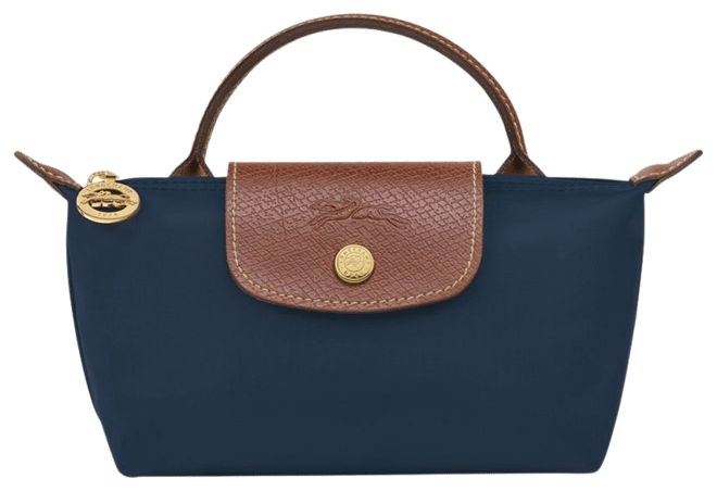【LONGCHAMP】LE PLIAGE ORIGINAL S HANDBAG ミニ ハンドバッグ Le Pliage Original S Handbag Black - Recycled canvas