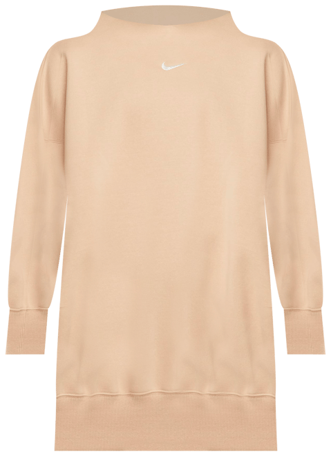 Nike Sportswear Phoenix Fleece Extra oversized sweatshirt met opstaande kraag en 3/4-mouwen voor dames