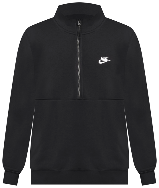 Nike Sportswear Club Men's Brushed-Back 1/2-Zip Sweatshirt. Nike LU