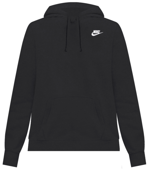 Nike Sportswear Club Fleece Sudadera con gorro sin cierre para mujer