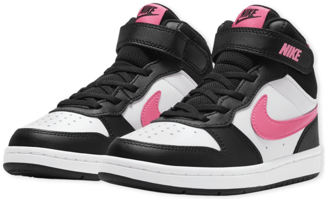 Nike Court Borough Mid 2 Tenis para niños de preescolar