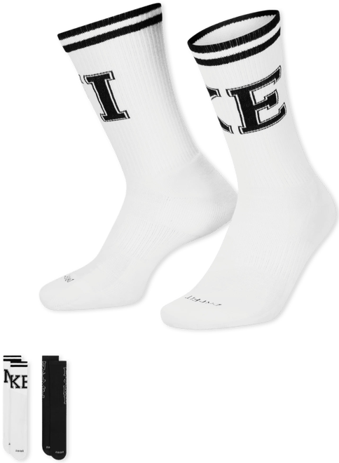 Nike Everyday Plus Calcetines acolchados de entrenamiento (2 pares)