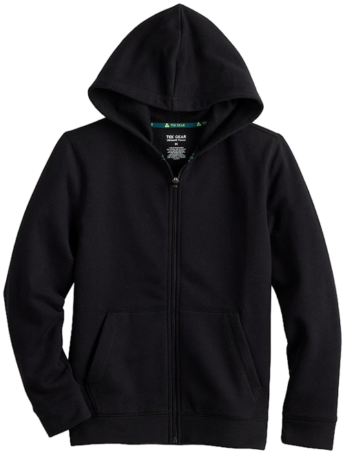 Men's Tek Gear® Ultra Soft Fleece Basic Full-Zip Hoodie