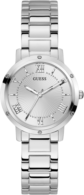 Women's Silver-Tone Stainless Steel Bracelet Watch, 34mm