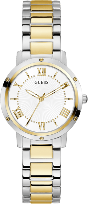 Women's Two Tone Stainless Steel Bracelet Watch, 34mm