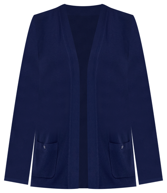 売れ筋商品|||アンクライン ニット&セーター アウター レディース Petite Malibu Fine-Rib Open-Front Cardigan Santorini Blue Anne Klein Malibu Cardigan in Natural | Lyst