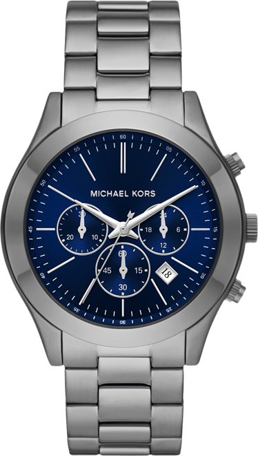 Michael Kors Men s Slim Runway Chronograph Gunmetal Stainless