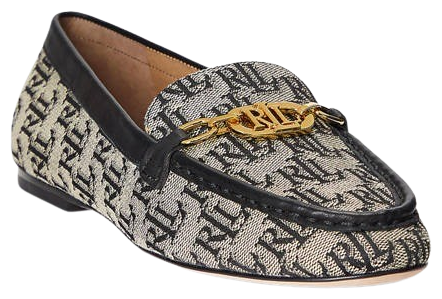 Lauren Ralph Lauren Averi II Monogram Jacquard Loafers | belk