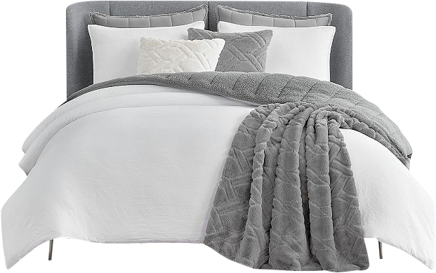 Koolaburra by Ugg Koolawash Comforter Set with Shams, White, King