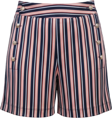 Petite Yoked Sailor Shorts