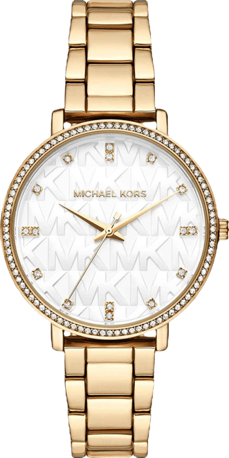 Women's Pyper Three-Hand Gold-Tone Bracelet Watch 38mm