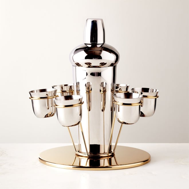 Kalman Polished Stainless Steel Cocktail Shaker