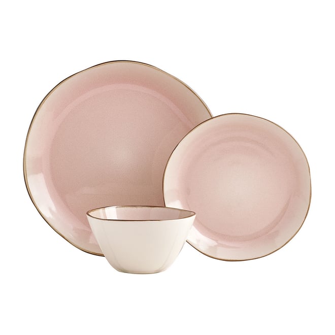 hot pink ceramic stoneware custom tall
