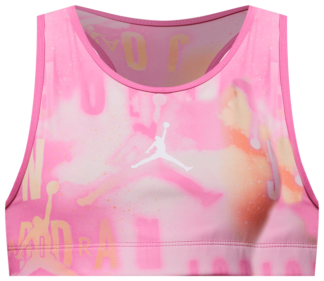 Jordan Big Kids' Essentials Printed Sports Bra