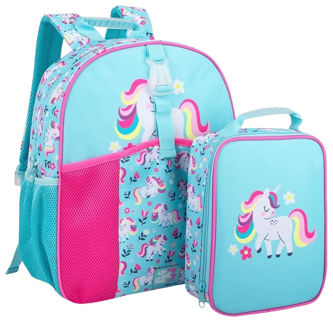 Girl School Backpack Lunch Box, Backpack Lunchbox Set Girl