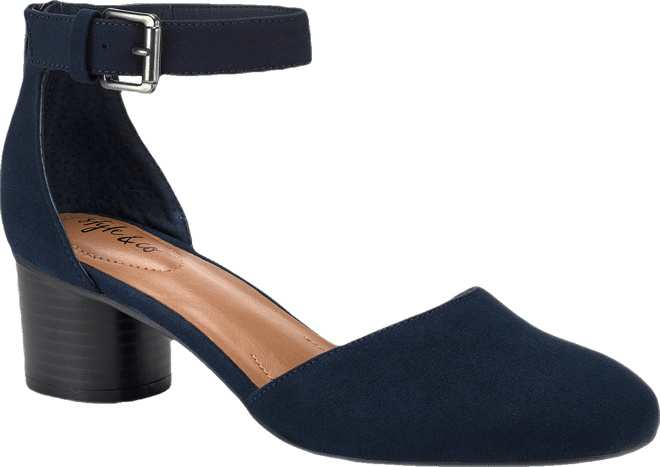 Women's Alinaa Two-Piece Block Heel Dress Pumps, Created for Macy's