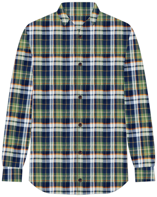 Club Room Men's Regular-Fit Brushed Plaid Shirt, Created for