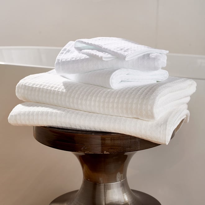 Uchino Super Absorbent Towels Wash Cloth / White