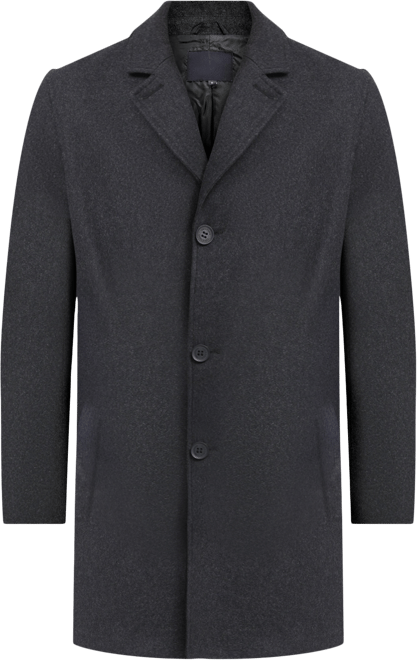 Men's Melton Classic-Fit Topcoat