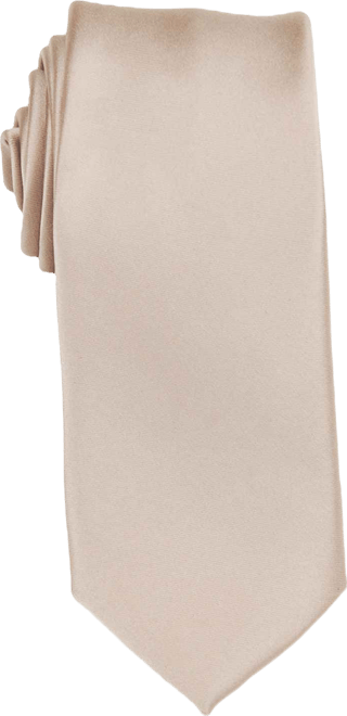 Men's Satin Solid Tie