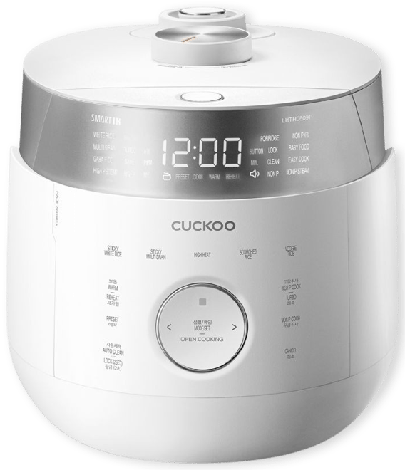 CUCKOO 6 Cup Twin Pressure Induction Rice Cooker Warmer