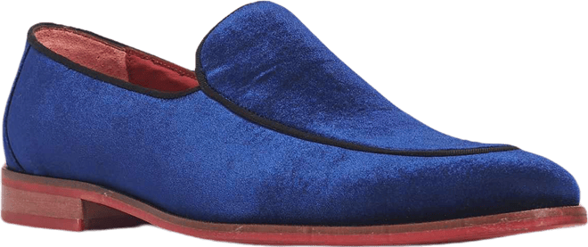 Men's Prince Velvet Slip-On Wedding Loafer