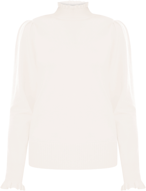 Women's Mock Neck Long Sleeve Sweater