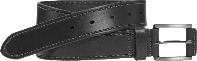 Men's Laser Topstitched Belt