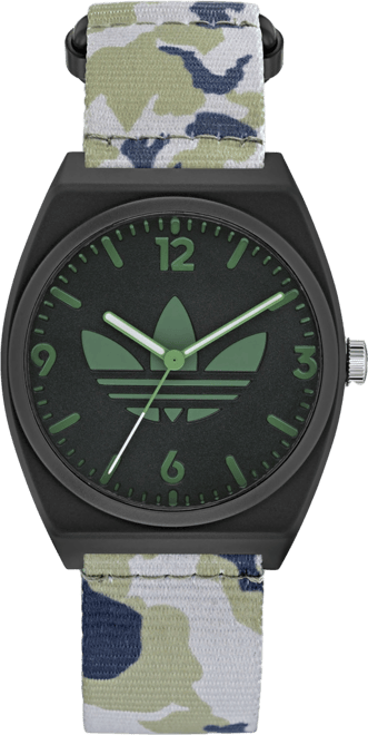 Unisex Three Hand Project Two Camo Fabric Fastwrap Watch 38mm