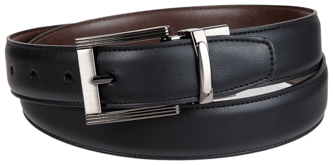 Men's Reversible Stitch Belt in Reversible