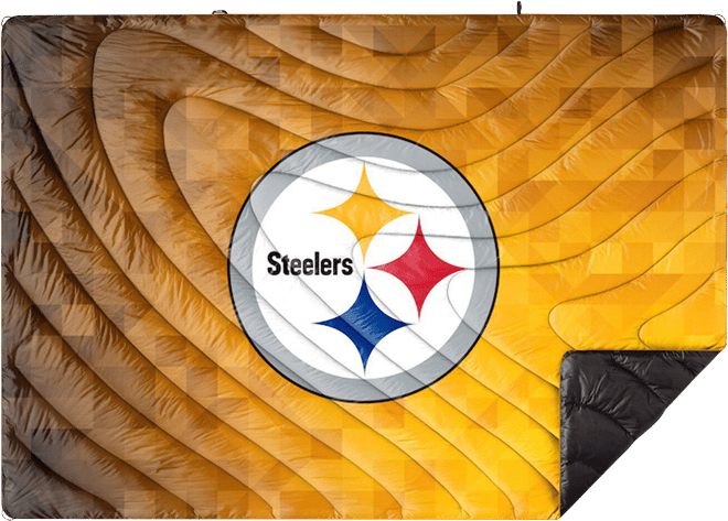 Rumpl Pittsburgh Steelers 75'' x 52'' Geo Original Puffy Blanket