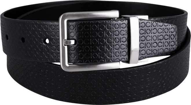 Men's Micro Logo Strap Reversible Casual Belt