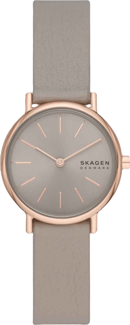 Women's Signatur Lille Sand Leather Strap Watch 30mm