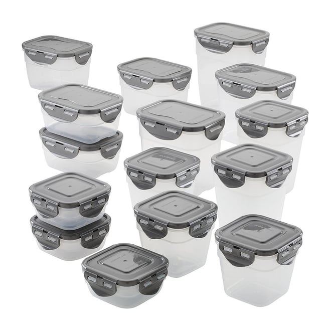 Rachael Ray Food Storage 10-pc. Food Container, Color: Gray - JCPenney