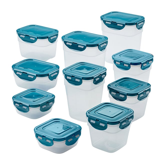 Pyrex Freshlock Glass Food Storage Container, Airtight & Leakproof Locking  Lids, Freezer Dishwasher Microwave Safe, 8 Cup